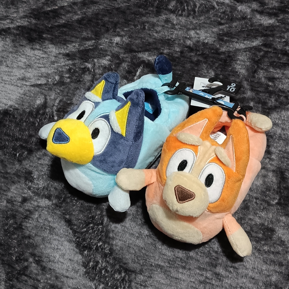 NWT Bluey & Bingo Disney House Shoes Kids Size: 9/10 - Picture 8 of 8